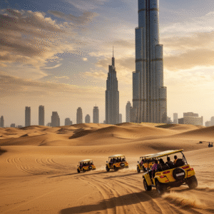 Burj Khalifa with Desert Safari Tour